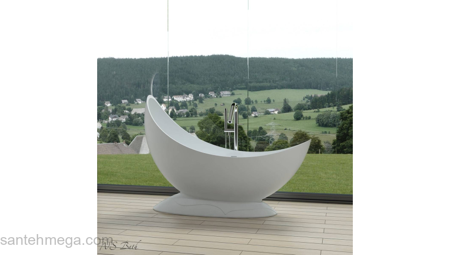 Ванна из литьевого мрамора NS BATH NSB-16700. Фото