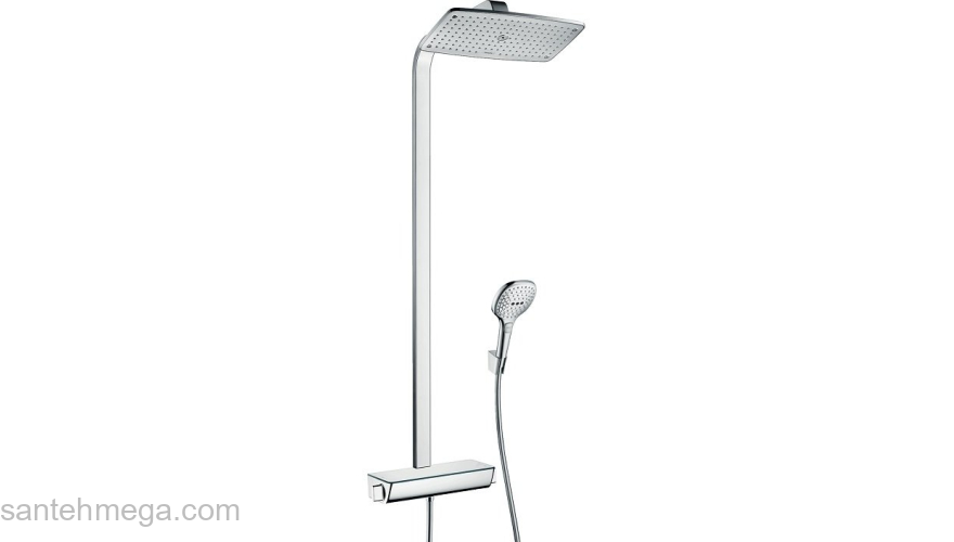 Душевая стойка Hansgrohe Raindance Select Showerpipe хром 27112000. Фото