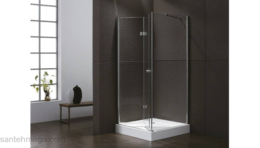 Душевой угол CEZARES Elena ELENA-W-ASH-1-100/80-C-Cr. Фото