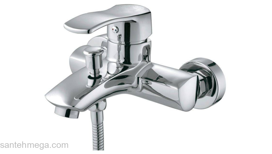 Смеситель для ванны/душа BELBAGNO Brenta BRE-VASM-CRM. Фото