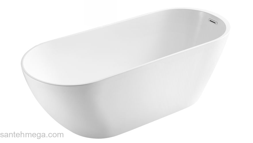 Ванна акриловая AZARIO BELLAGO 1700х700х600 отдельностоящая AZ-М722. Фото