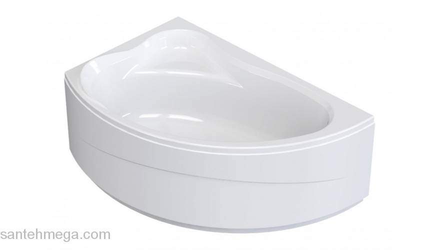 Ванна акриловая CEZARES Tebe 150x100. Фото