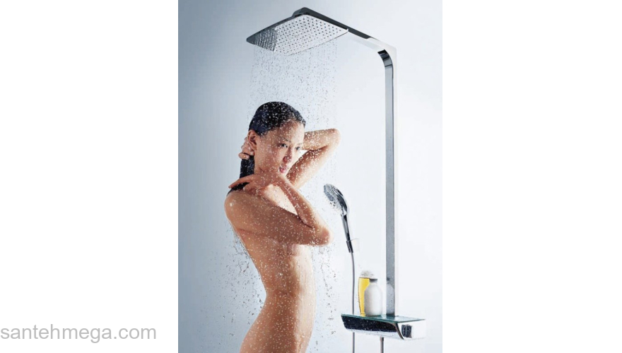 Душевая стойка Hansgrohe Raindance Select Showerpipe хром 27112000. Фото