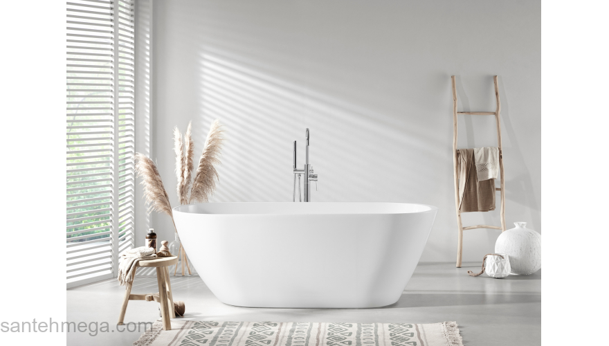 Ванна акриловая AZARIO BELLAGO 1700х700х600 отдельностоящая  AZ-М707. Фото