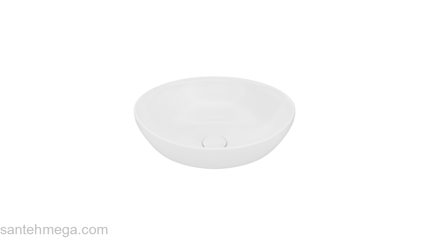 Умывальник накладной IDDIS Cloud 41х34 CLOWS06i27 Белый глянцевый. Фото