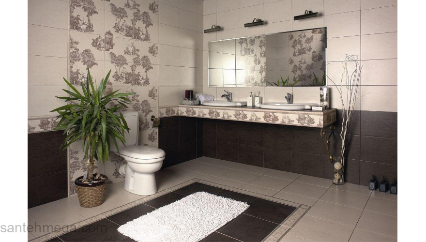 Керамин Панно Пастораль 3 тип 4 275х400 бежевый