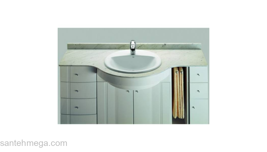 Раковина встраиваемая ROCA Aloa 56х48 327865000. Фото