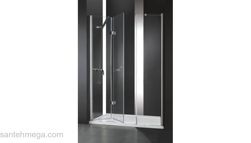 Душевая дверь CEZARES Elena ELENA-W-BS-13-40+50/50-P-Cr-R. Фото