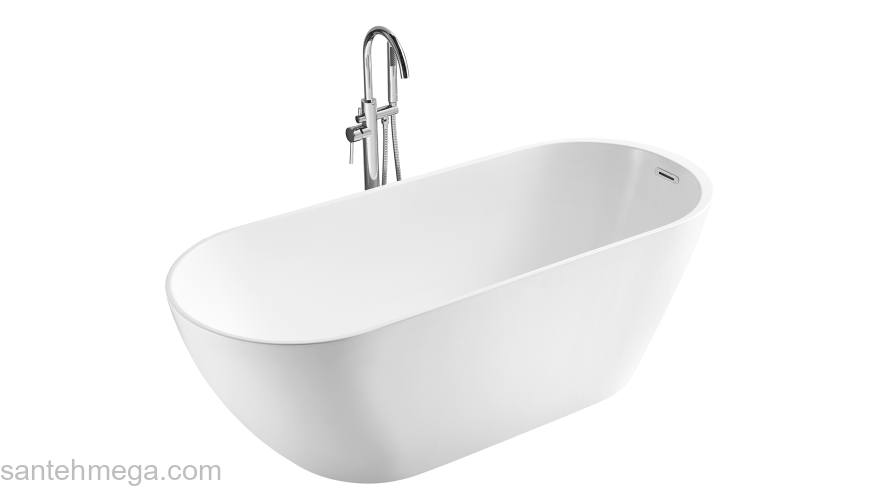 Ванна акриловая AZARIO BELLAGO 1700х700х600 отдельностоящая  AZ-М707. Фото