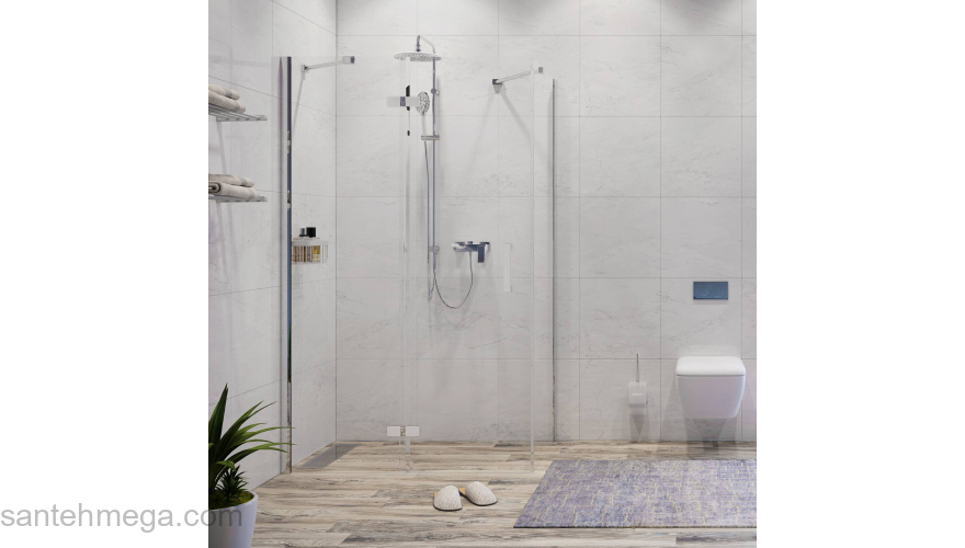 Душевой уголок WASSERKRAFT Aller 10H06LWHITE. Фото