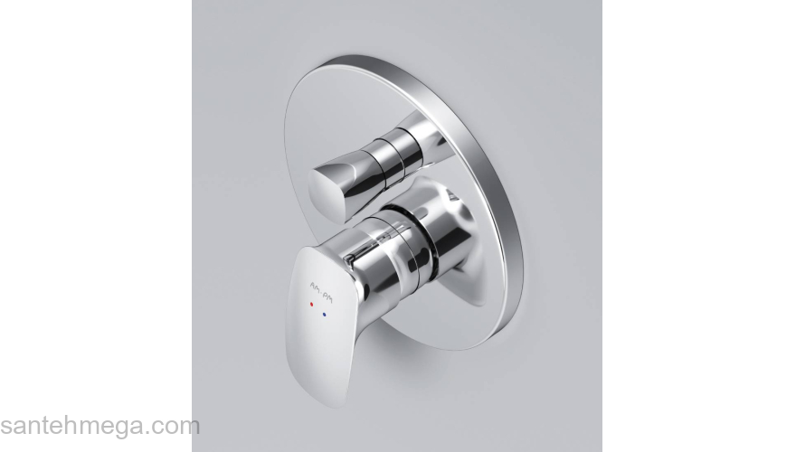 Смеситель для ванны и душа, монтируемый в стену AM.PM Spirit 2.1 F71A85000. Фото