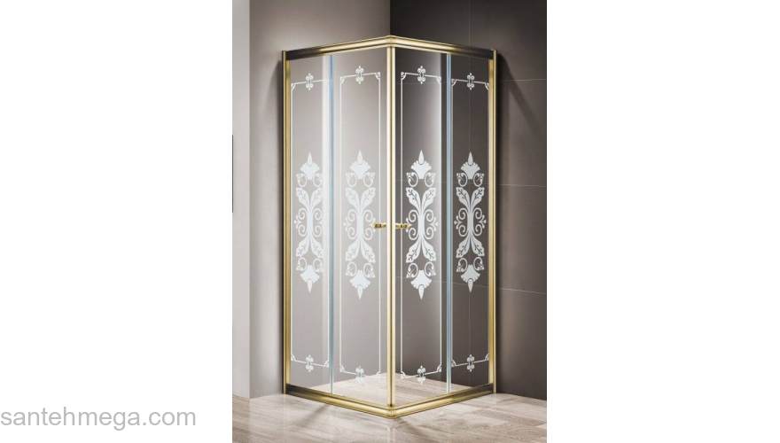 Душевой угол CEZARES Giubileo GIUBILEO-A-2-100-SCORREVOLE-CP-G. Фото