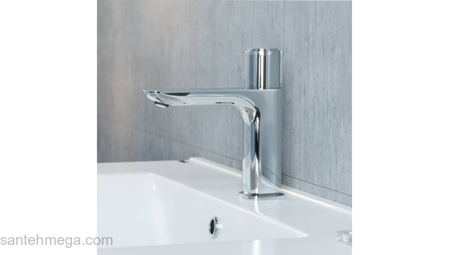 Смеситель для умывальника с инновационным управлением Push Control Slide IDDIS SLISBBTi01. Фото