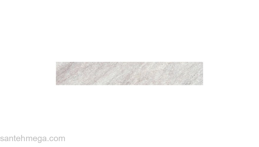 Керамин Плинтус Кварцит 7 95х600 светло-серый