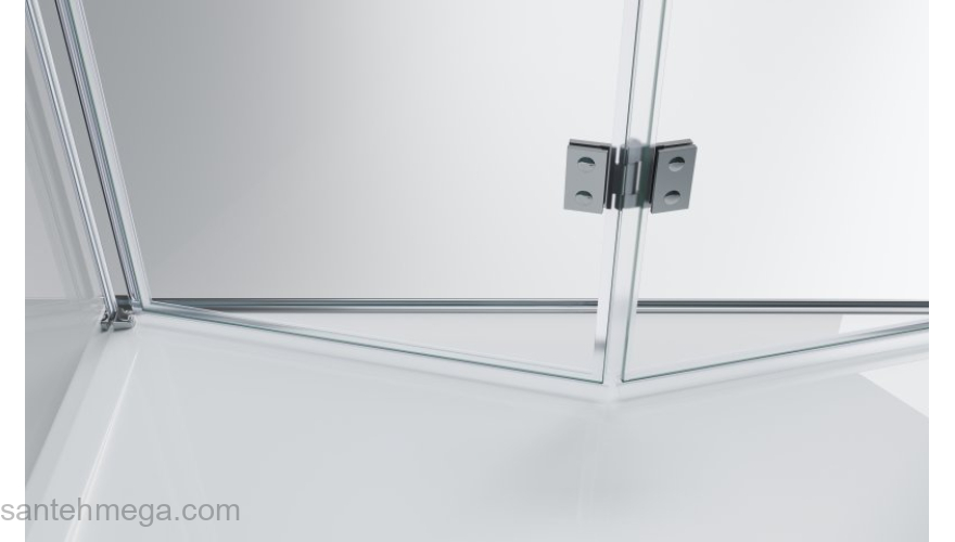 Душевой угол BELBAGNO ALBANO-ASH-1-80/100-C-Cr. Фото