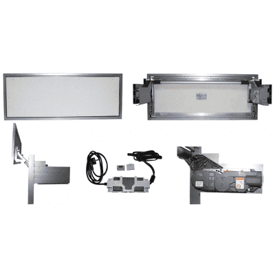 Люк ревизионный под плитку LYUKER LBE 40/90. Фото