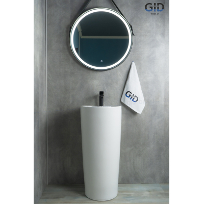 Раковина напольная GID Nb131 40х40 81112 Белый. Фото