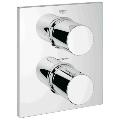 Смеситель термостатический для душа GROHE Grohtherm F 27618000 (внешняя часть). Фото