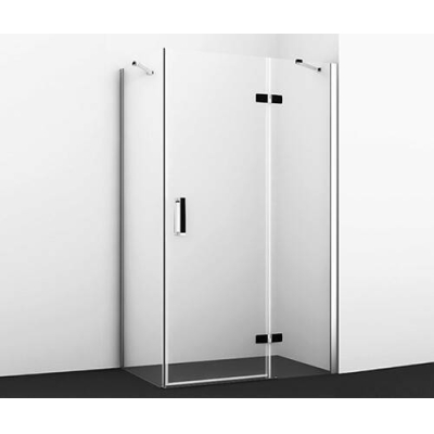Душевой уголок WASSERKRAFT Aller 10H06R BLACK. Фото