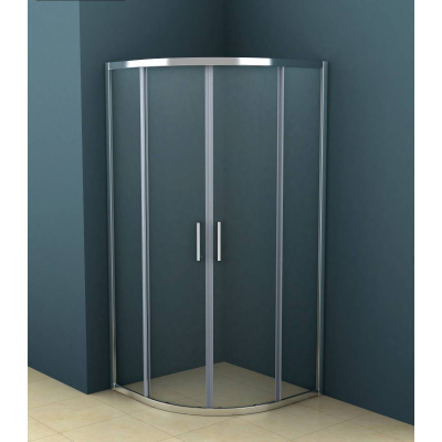 Душевое ограждение AZARIO Ostin 80х80 AZ-121S Chrome. Фото