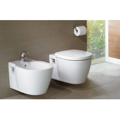 Промо-набор IDEAL STANDARD CONNECT W941102 (Подвесной унитаз + сиденье микролифт). Фото