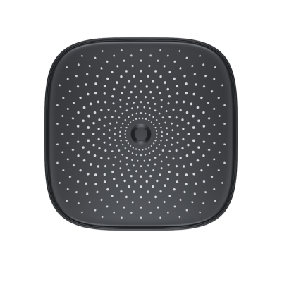 Душевая насадка верхняя квадратная черная SpaHome IDDIS SPA26BSi64. Фото